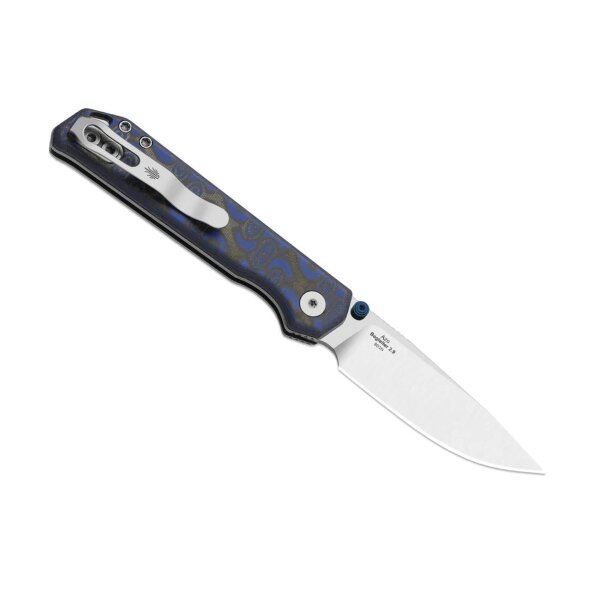 Kizer Messer Begleiter 2.9 Button Lock Folder BD1N Stahl Vortex Micarta