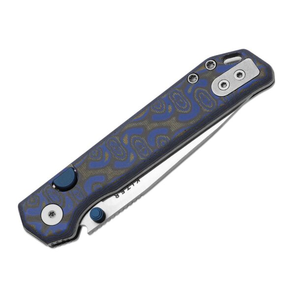 Kizer Messer Begleiter 2.9 Button Lock Folder BD1N Stahl Vortex Micarta