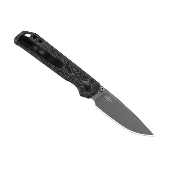 Kizer Messer Begleiter 2.9 Button Lock Folder BD1N Stahl Vortex Micarta Black
