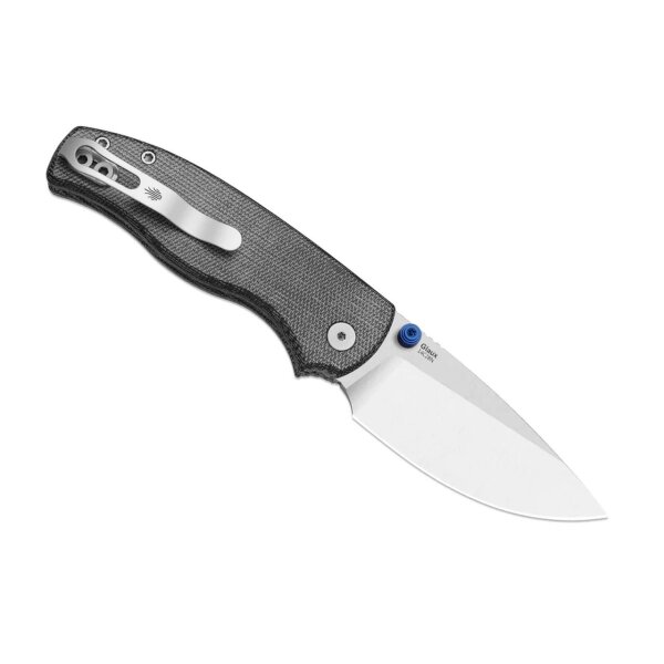 Kizer Messer Glaux Button Lock Folder 14C28N Stahl Norplex Ultrex Micarta