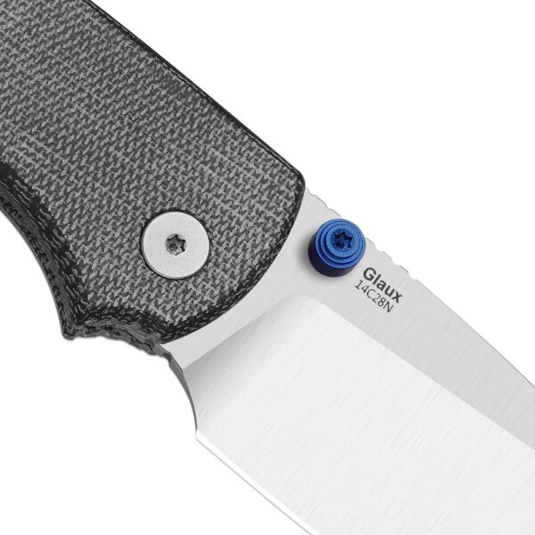Kizer Messer Glaux Button Lock Folder 14C28N Stahl Norplex Ultrex Micarta
