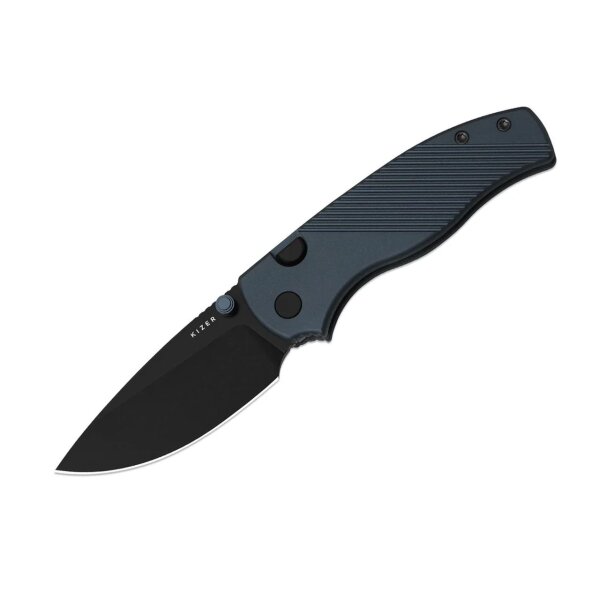 Kizer Messer Glaux Button Lock Folder 14C28N Stahl Aluminiumgriff