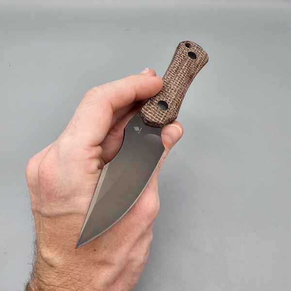 Kizer Bone Outdoormesser 3V Stahl Norplex UltreX Micarta EDC