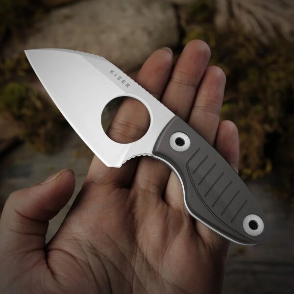 Kizer Nightjar Outdoormesser AUS-10 Stahl Aluminiumgriff EDC