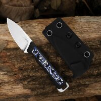 Kizer Whiskey Jack Fahrtenmesser AEB-L G10 Vortex Micarta...