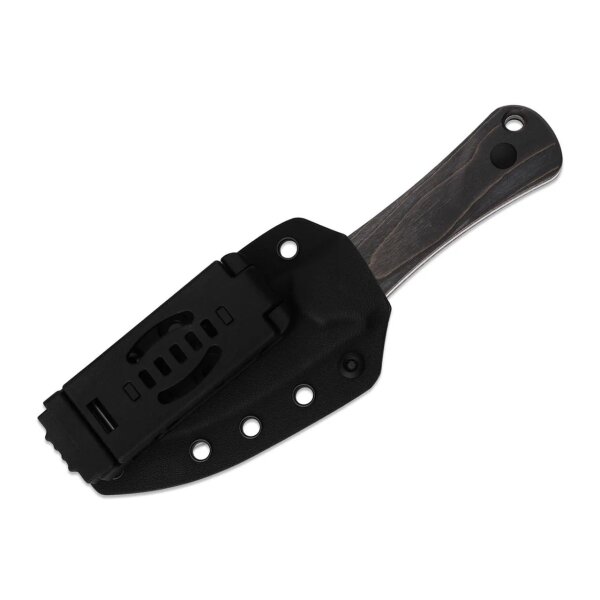 Kizer Bone Outdoormesser AEB-L Stahl Stabilisertes Holz EDC