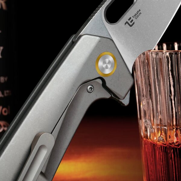 Kizer Messer Takahe Titan Framelock Taschenmesser S35VN Stahl