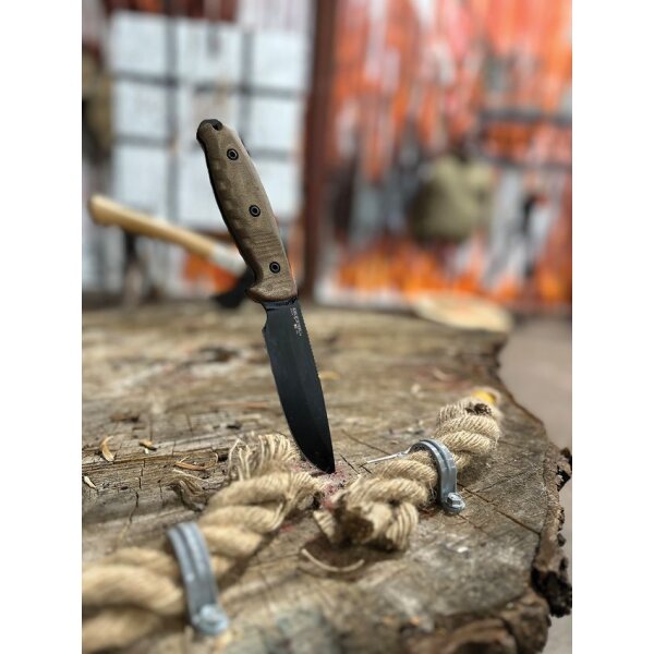 Cold Steel Republic Bushcraft Messer S35VN Stahl Micartagriff