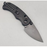 Real Steel Esca Crossbar Lock Folder All Black 12C27...