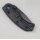 Real Steel Esca Crossbar Lock Folder All Black 12C27 Stahl GFN Griff