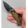 Real Steel Esca Crossbar Lock Folder Olive Green 12C27 Stahl GFN Griff