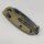 Real Steel Esca Crossbar Lock Folder Olive Green 12C27 Stahl GFN Griff