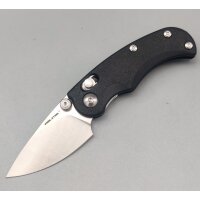 Real Steel Esca Crossbar Lock Folder Black 12C27 Stahl...
