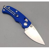 Real Steel Esca Crossbar Lock Folder Blue 12C27 Stahl GFN...