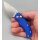 Real Steel Esca Crossbar Lock Folder Blue 12C27 Stahl GFN Griff