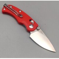 Real Steel Esca Crossbar Lock Folder Red 12C27 Stahl GFN...