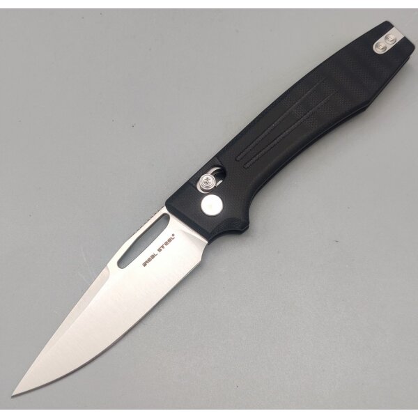 Real Steel Vena Crossbar Lock Folder Nitro-V Stahl G10 Integral Black