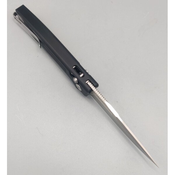 Real Steel Vena Crossbar Lock Folder Nitro-V Stahl G10 Integral Black