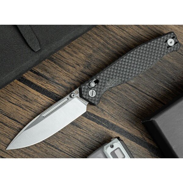 Real Steel RSK Huginn Compact Ultra LC200N Stahl Kohlefasergriff