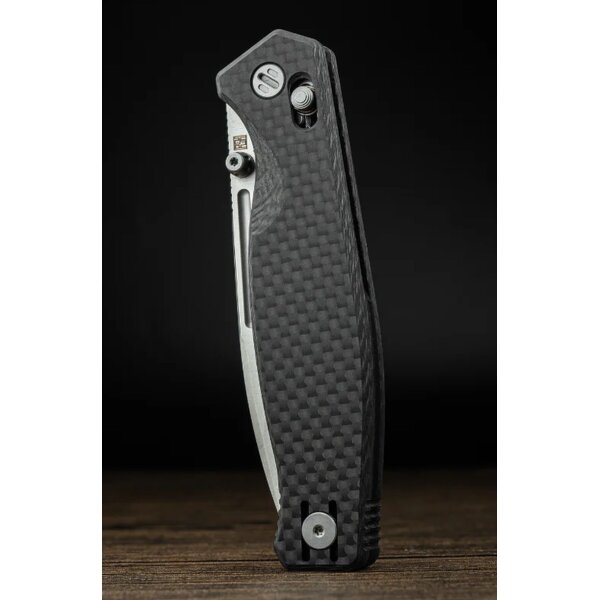 Real Steel RSK Huginn Compact Ultra LC200N Stahl Kohlefasergriff