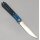 Real Steel RB-7 Essential 14C28N Stahl Framelock G10 Griff Blau-Schwarz
