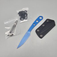 Real Steel MARLIN Blue Messer Fahrtenmesser 8Cr14MoV...