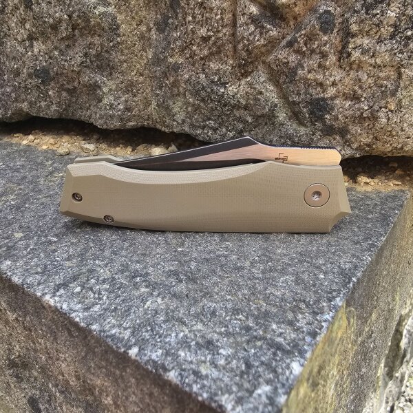 Böker Plus Kazy Taschenmesser Nitro-V Stahl G10 Griff