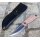 Real Steel CDX-85 Convex Grind 14C28N Klinge Outdoormesser Beadblasted Brauner Micarta Griff