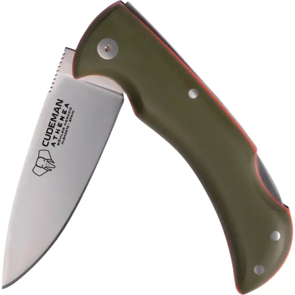 Cudeman ATHENEA 345-GV Backlock Green G10 Taschenmesser
