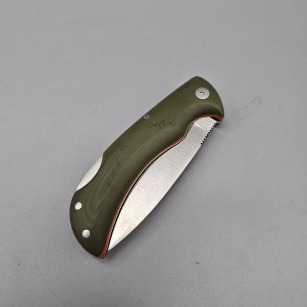 Cudeman ATHENEA 345-GV Backlock Green G10 Taschenmesser
