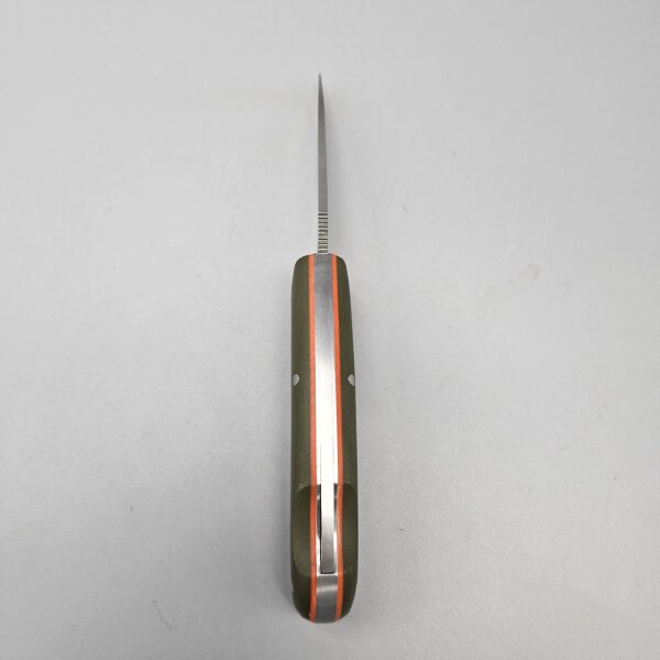 Cudeman ATHENEA 345-GV Backlock Green G10 Taschenmesser