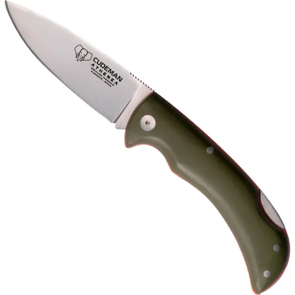 Cudeman ATHENEA 345-GV Backlock Green G10 Taschenmesser