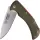 Cudeman ATHENEA 345-GV Backlock Green G10 Taschenmesser
