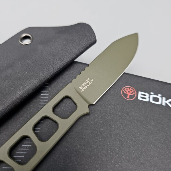 Böker BFF Packlite All Green MagnaCut Stahl Kydexscheide