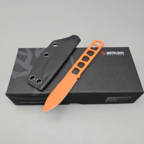 Böker BFF Packlite All Orange MagnaCut Stahl Kydexscheide