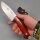 J&V Axarquia Cocobolo Outdoormesser MoVa Stahl Cocoboloholz Lederscheide
