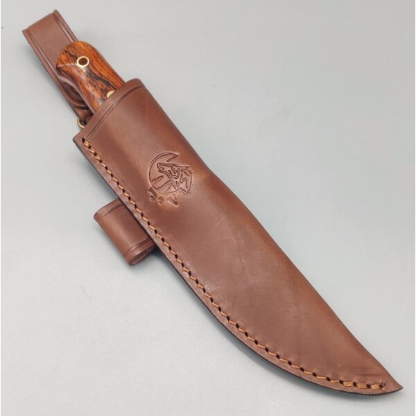 J&V Woodlore Cocobolo Bushcraft Messer 14C28N Stahl Cocoboloholz
