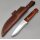 J&V Woodlore Cocobolo Bushcraft Messer 14C28N Stahl Cocoboloholz