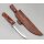 J&V Woodlore Cocobolo Bushcraft Messer 14C28N Stahl Cocoboloholz