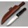 J&V Woodlore Granadillo Bushcraft Messer 14C28N Stahl Grenadillholz