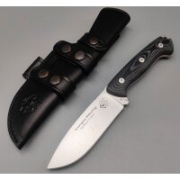 J&V Axarquia Hunting Micarta Negra Outdoormesser MoVa...