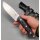 J&V Axarquia Hunting Micarta Negra Outdoormesser MoVa Stahl Lederscheide