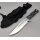 J&V Messer Combat Satin Micarta Negra MoVa Stahl Outdoormesser