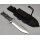 J&V Messer Combat Satin Micarta Negra MoVa Stahl Outdoormesser