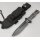 J&V Messer Combat Negra Micarta Negra MoVa Stahl Outdoormesser