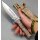 J&V Messer Combat Satin Micarta Desert MoVa Stahl Outdoormesser