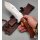 J&V Messer Gladius Cocobolo MoVa Stahl Holz Outdoormesser