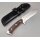 J&V Forester Messer Explorer Naranja Negra MoVa Stahl Micarta