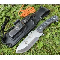 J&V Messer Hispanus Micarta Negra MoVa Stahl...