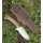J&V Messer Hispanus Cocobolo MoVa Stahl Outdoormesser Lederscheide